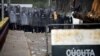 Fuerzas de seguridad de Venezuela bloquearon el puente internacional Francisco de Paula Santander.