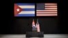 El Teatro Nacional de Cuba, el 22 de marzo de 2016, poco antes de las declaraciones de Barack Obama y Raul Castro. (Yuri Cortez / AFP).