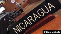 Reunión de Consejo Permanente de la OEA sobre Nicaragua.