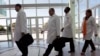 Médicos cubanos en Brasilia, capital de Brasil.
(AP Photo/Eraldo Peres, File).