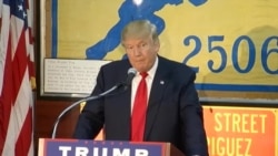 Trump promete a veteranos de la Brigada 2506: "Nunca los defraudaré" Trump promete a veteranos de la Brigada 2506: "Nunca los defraudaré"