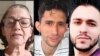 Martha Perdomo y sus hijos Nadir y jorge Martín Perdomo, presos políticos del 11J.