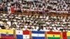 Miles de médicos y estudiantes de medicina en Cuba.