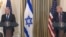 El presidente estadounidense, Donald Trump, y el primer ministro israelí, Benjamin Netanyahu, en conferencia de prensa, Washington, D.C., 29 de septiembre del 2025.