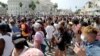Históricas manifestaciones del 11J en Cuba / Foto: Adalberto Roque (AFP)