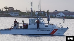 Un bote de la Guardia Costera de Estados Unidos. Foto Archivo.