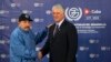 FOTO ARCHIVO. Daniel Ortega y Miguel Díaz-Canel en septiembre de 2023, ambos gobernantes acordaron en 2021 una exención de visados que ha derivado en el mayor éxodo migratorio desde la isla a los Estados Unidos.