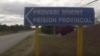 Señalización de entrada a la cárcel de Guantánamo.