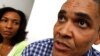 El periodista independiente Jorge Olivera Castillo, del "Grupo de los 75" días después de ser excarcelado.