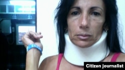 Leticia Ramos ha sido víctima de agresiones por parte de las autoridades cubanas