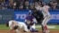 Los Dodgers de los Ángeles contra los Bravos de Atlanta. (Captura de video/@Dodgers)
