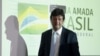 El ministro de Salud de Brasil, Luiz Henrique Mandetta, en la conferencia de prensa donde anunció el miércoles el primer caso confirmado de coronavirus en su país (Foto: Jose Cruz/AFP/Agencia Brasil).