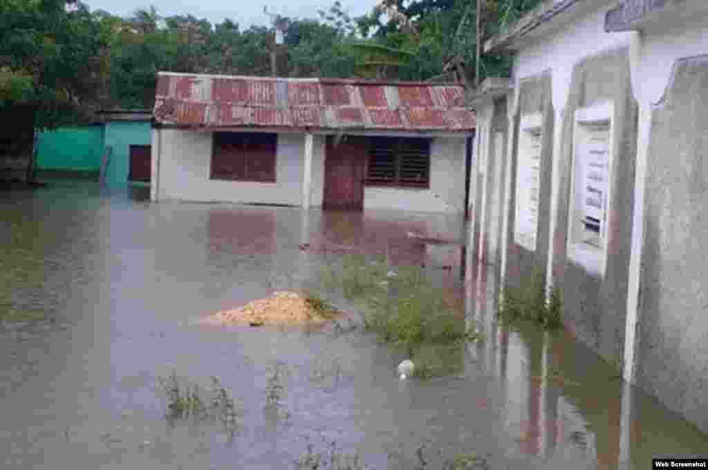 Pinar del Río, zona más afectada por las lluvias en Cuba tras el paso de Alberto.