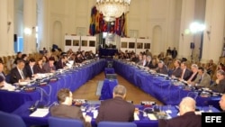 Foto de archivo. Vista general de la inauguración del 122 período ordinario de sesiones de la Comisión Interamericana de Derechos Humanos (CIDH).