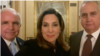 Los congresistas republicanos por la Florida, Mario Díaz-Balart, María Elvira Salazar y Carlos A. Giménez, en una imagen de archivo.