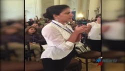 Rosa María Paya pide al Secretario General de la OEA que se pronuncie sobre Cuba y Venezuela Rosa María Paya pide al Secretario General de la OEA que se pronuncie sobre Cuba y Venezuela