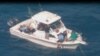 Una embarcación sospechosa de contrabando de personas fue detectada a 20 millas al oeste de Anguilla Cay, Bahamas. (Foto de Operaciones Aéreas y Marítimas de Aduanas y Protección Fronteriza)