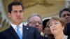Michelle Bachelet y Juan Guaidó, en Caracas el 21 de junio de 2019 (Reuters).
