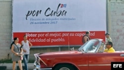 Los comicios municipales inician en Cuba el proceso electoral que culminará en el relevo en el poder de Raúl Castro.