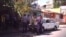 Arrestos en Santiago de Cuba. Foto tomada con un teléfono, cedida por la activista de UNPACU, Katerine Mojena.
