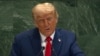 Donald Trump habla ante la Asamblea General de las Naciones Unidas. 23 de septiembre de 2025.