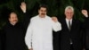 Foto Archivo. Daniel Ortega, Miguel Díaz-Canel y Nicolás Maduro.