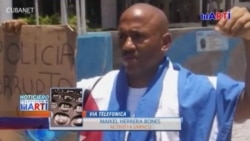 Activista pacífico cubano es arrestado en La Habana por protestar Activista pacífico cubano es arrestado en La Habana por protestar