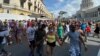 Cientos de manifestantes que participaron en levantamiento popular en Cuba el pasado 11 de julio permanecen detenidos. REUTERS/Stringer