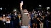 Manifestación de artistas cubanos frente al Ministerio de Cultura el 27 de noviembre 2020