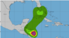 mapa de Eta compromete sectores de Cuba. Noaa.