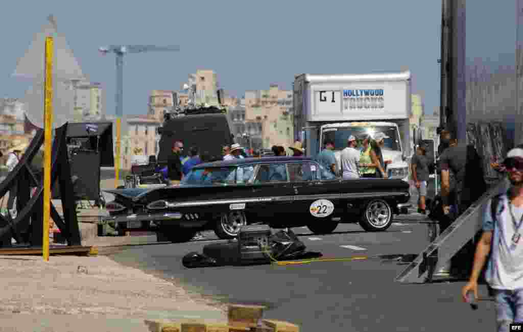 Los atacos en La Habana comienzan con el rodaje de Fast & Furious.