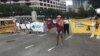 Protesta frente a las instalaciones de ICE en Nueva Orleans por la deportación del cubano Yoel Alonso Leal. (Foto: NowCRJ.org)