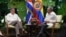 Reunión de los mandatarios de Cuba y Colombia, Raúl Castro y Juan Manuel Santos, este lunes en La Habana, durante la cual trataron temas de interés común para los dos países. Foto Oficial Presidencia de Colombia.