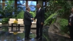 Hijo de Raúl Castro saluda a Obama Hijo de Raúl Castro saluda a Obama