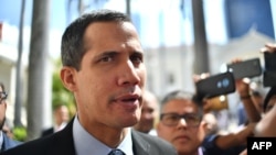 El presidente interino de Venezuela, Juan Guaidó.