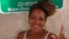 Dama de Blanco Xiomara Cruz Miranda durante una visita a Estados Unidos.