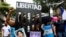 En San José de Costa Rica una protesta contra la represión en Nicaragua. (Reuters/Mayela López).