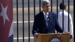 Kerry: Habrá embargo mientras el Gobierno cubano viole DDHH Kerry: Habrá embargo mientras el Gobierno cubano viole DDHH