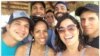Equipo de Periodismo de Barrio en el 2016 que fue interrogado por la Seguridad del Estado mientras cubría el paso del huracán Matthew por Cuba