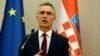 Jens Stoltenberg, Secretario General de la OTAN. (Photo by Denis LOVROVIC / AFP).