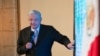 El presidente de México, Andrés Manuel López Obrador, en una conferencia de prensa en la Ciudad de México el 16 de octubre de 2023. (Presidencia de México, Handout vía Reuters).