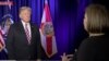 El presidente de Estados Unidos Donald Trump concedió entrevista exclusiva a la periodista Ninoska Pérez, de Univisión Radio.