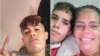 Barbara Farrat Guillén junto a su hijo, Jonathan Torres Farrat. (Facebook)