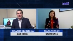 En exclusiva Ricardo Quintana, habla de diferentes temas cubanos con la funcionaria del Departamento de Estado, Mara Tekach En exclusiva Ricardo Quintana, habla de diferentes temas cubanos con la funcionaria del Departamento de Estado, Mara Tekach