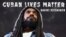 Portada del sencillo "Cuban Lives Matter", de Raudel Collazo.