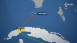 Sobrevivientes de embarcación de 23 balseros cubanos que naufragaron recientemente. Sobrevivientes de embarcación de 23 balseros cubanos que naufragaron recientemente.