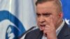 El Fiscal General venezolano Tarek William Saab habla durante una conferencia de prensa en Caracas, Venezuela, el 25 de marzo de 2023. (Foto AP/Matías Delacroix, Archivo)