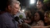 Díaz-Canel ofrece declaraciones a la prensa. AP Photo/Ismael Francisco