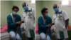 Imágenes tomadas del video de Otero Alcántara.