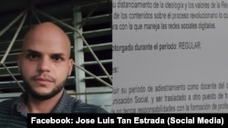El profesor universitario de periodismo, José Luis Tan Estrada.
